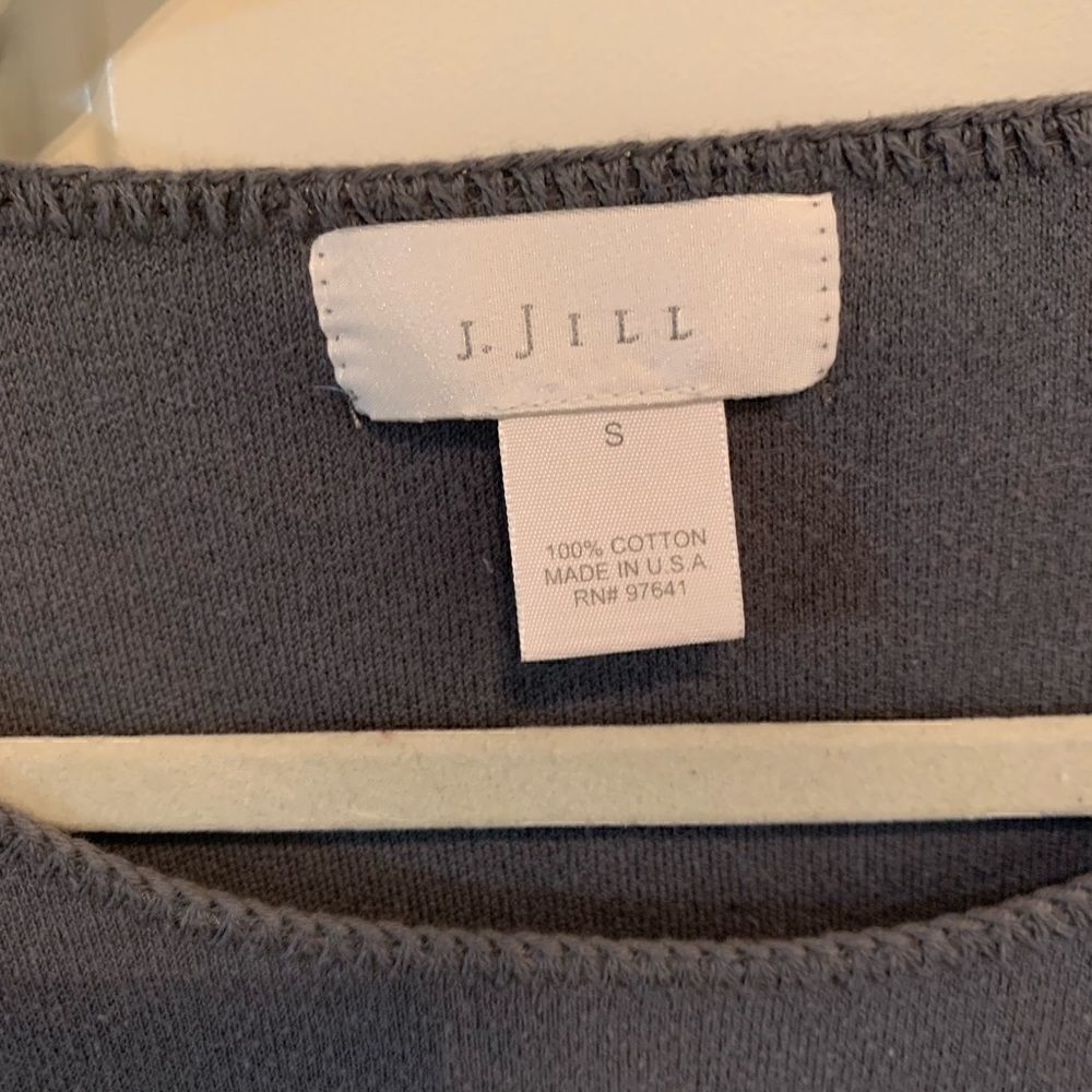J Jill Gray Shell / Tank size S - Picture 4 of 5
